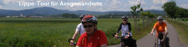 Lippe-Tour für Ausgewanderte Lippe-Tour für Ausgewanderte